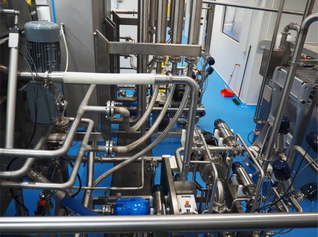 mecahic components that manage the flow of food