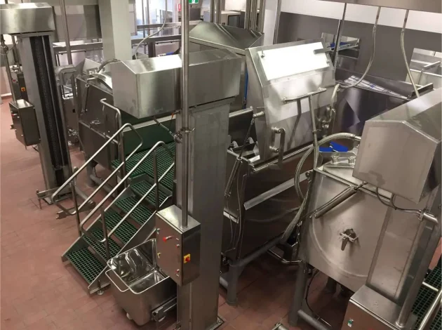 High level view of the complete kettle installation