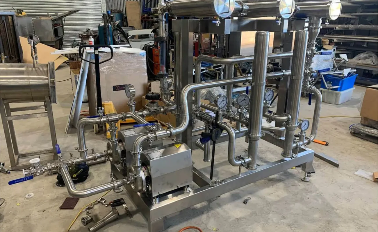 FMA have designed and developed a water filtration system