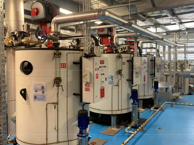 Three 500kW Steam Boilers