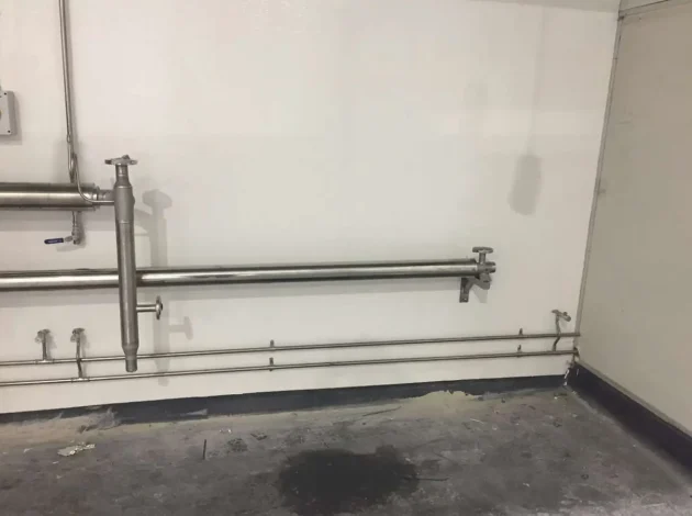 Steam and Condensate Supply Lines